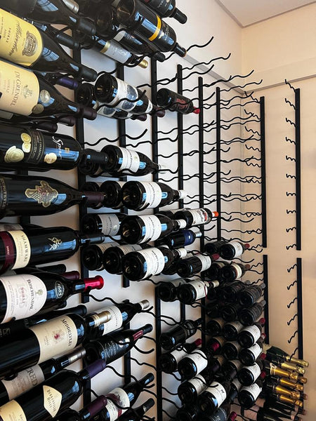 Wine Rack - 30 20 Or 10 Bottle Holder In Black Home Décor