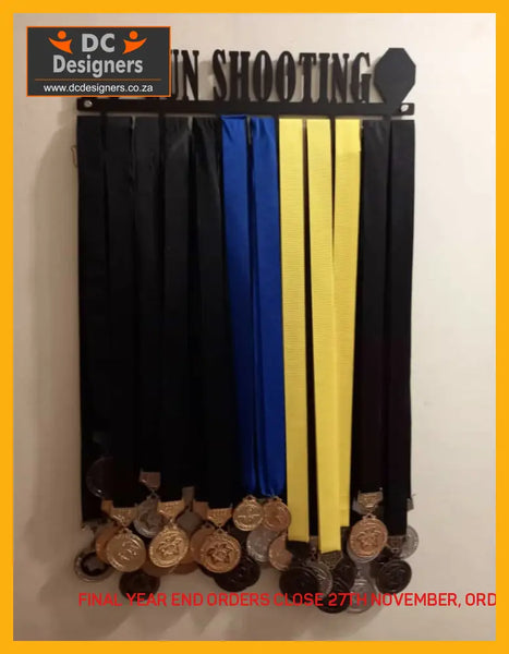 3-Gun Shooting Medal Hanger Sports Medal Hangers