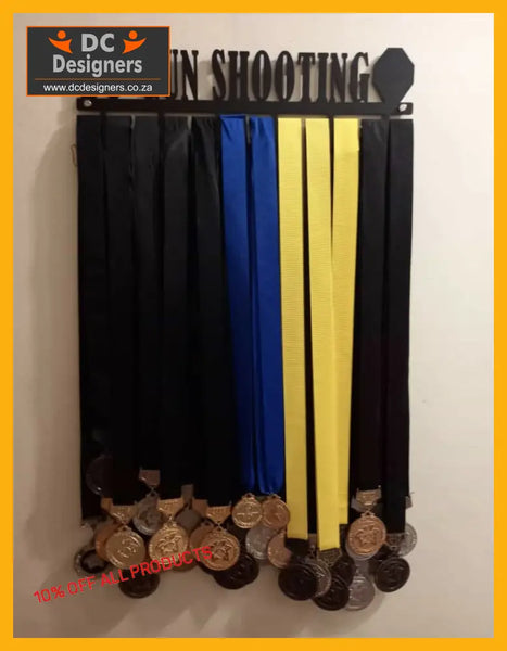 3-Gun Shooting Medal Hanger Sports Medal Hangers