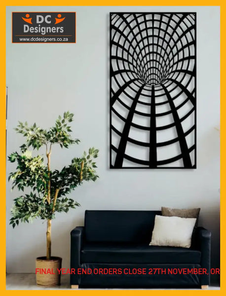 Abstract 3D Decoration Mounted Wall Art