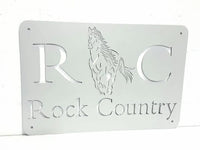 Aluminium House Sign Various Sizes Available Wall Art