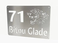 Aluminium House Sign Various Sizes Available Wall Art