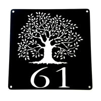 Aluminium House Sign Various Sizes Available Wall Art