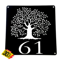 Aluminium House Sign Various Sizes Available Wall Art