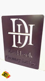 Aluminium House Sign Various Sizes Available Wall Art