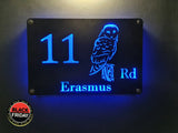 Aluminium House Sign Various Sizes Available Wall Art