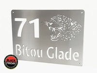 Aluminium House Sign Various Sizes Available Wall Art