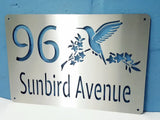 Aluminium House Sign Various Sizes Available Wall Art