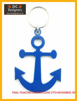 Anchor Key Ring / Bag-Tag Rings