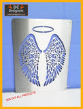 Angels Wings & Halo Mounted Wall Art