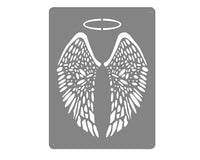 Angels Wings & Halo Mounted Wall Art