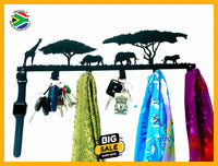 Animals Under The Acacia Trees Accessories Hooks Home Décor