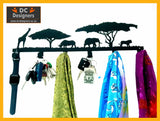 Animals Under The Acacia Trees Accessories Hooks Home Décor