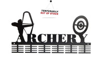 Archery 48 Tier Medal Hanger Black Sports Medal Hangers