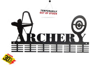 Archery 48 Tier Medal Hanger Black Sports Medal Hangers