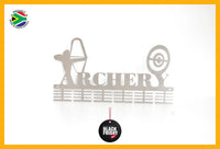 Archery 48 Tier Medal Hanger Stainless Steel Brush Finish Sports Medal Hangers