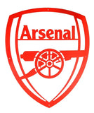 Arsenal Football Club Mounted Wall Art Design 67Cm X 58Cm Medium / Red