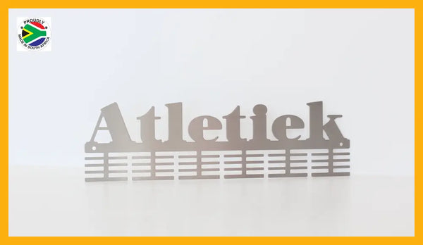 Atletiek 48 Tier Medal Hanger Stainless Steel Brush Finish Sports Medal Hangers