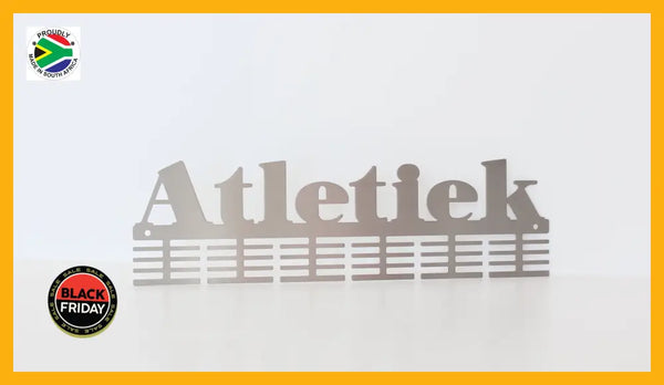 Atletiek 48 Tier Medal Hanger Stainless Steel Brush Finish Sports Medal Hangers