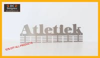 Atletiek 48 Tier Medal Hanger Stainless Steel Brush Finish Sports Medal Hangers