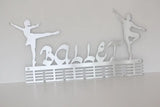 Ballerino & Ballerina Combo 48 Tier Medal Hanger Stainless Steel Brush Finish Sports Medal Hangers