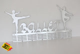 Ballerino & Ballerina Combo 48 Tier Medal Hanger Stainless Steel Brush Finish Sports Medal Hangers