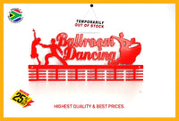 Ballroom Dancing 48 Tier Medal Hanger Red Sports Medal Hangers