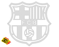 Barcelona Football Club Mounted Wall Art Design