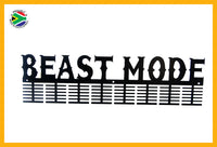 Beast Mode 96 Tier Medal Hanger (Option Of Colors Available) Black Sports Medal Hangers