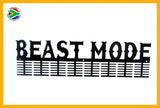 Beast Mode 96 Tier Medal Hanger (Option Of Colors Available) Black Sports Medal Hangers