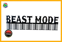 Beast Mode 96 Tier Medal Hanger (Option Of Colors Available) Black Sports Medal Hangers