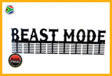 Beast Mode 96 Tier Medal Hanger (Option Of Colors Available) Black Sports Medal Hangers