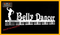 Belly Dancer 24 Tier Medal Hanger Stainless Steel Brush Finish Sports Hangers