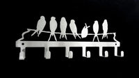 Birds On A Branch 6 Hook Key Home Décor