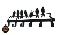 Birds On A Branch 6 Hook Key Home Décor