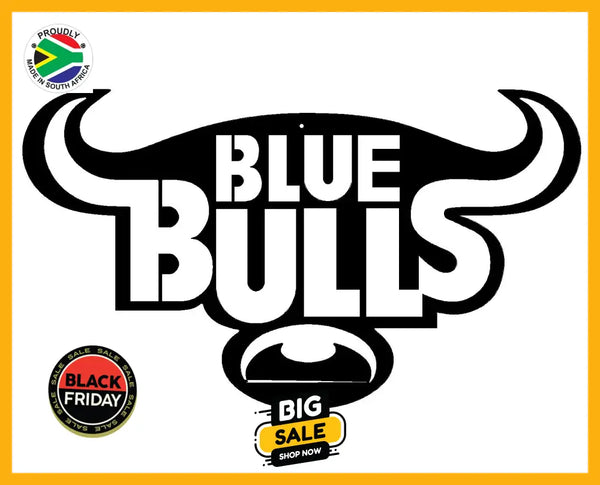 Blue Bulls Rugby Team Mounted Wall Art Design