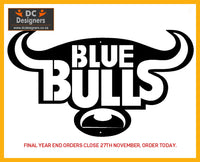 Blue Bulls Rugby Team Mounted Wall Art Design