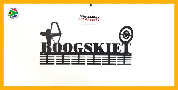 Boogskiet 48 Tier Medal Hanger Black Sports Medal Hangers