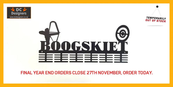 Boogskiet 48 Tier Medal Hanger Black Sports Medal Hangers