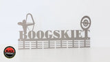 Boogskiet 48 Tier Medal Hanger Stainless Steel Brush Finish Sports Medal Hangers