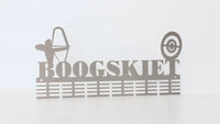 Boogskiet 48 Tier Medal Hanger Stainless Steel Brush Finish Sports Medal Hangers