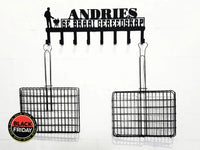 Braai Tools Personalised Hooks Home Décor