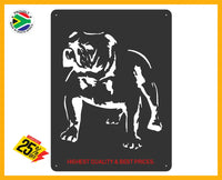 Bulldog Laser Cut Wall Art Black Wall