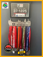 Cape Argus Cycle Tour Club 21 Plus.. 48 Tier Medal Hanger Stainless Steel Brush Finish Sports Medal