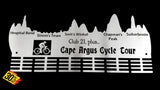 Cape Argus Cycle Tour Club 21 Plus.. 48 Tier Medal Hanger Stainless Steel Brush Finish Sports Medal