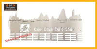 Cape Town Cycle Tour 48 Tier Medal Hanger Stainless Steel Brush Finish Sports Medal Hangers