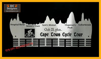 Cape Town Cycle Tour Club 21 Plus.. 48 Tier Medal Hanger Stainless Steel Brush Finish Sports Medal