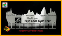 Cape Town Cycle Tour Club 21 Plus.. 48 Tier Medal Hanger Stainless Steel Brush Finish Sports Medal