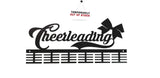 Cheerleading 48 Tier Medal Hanger Black Sports Medal Hangers