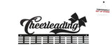 Cheerleading 48 Tier Medal Hanger Black Sports Medal Hangers